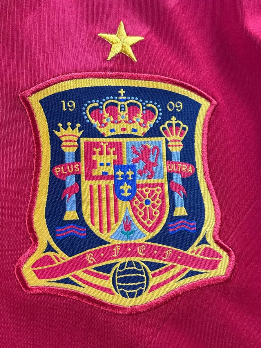2012/13 Spain David Villa #7 Home Shirt (XL)