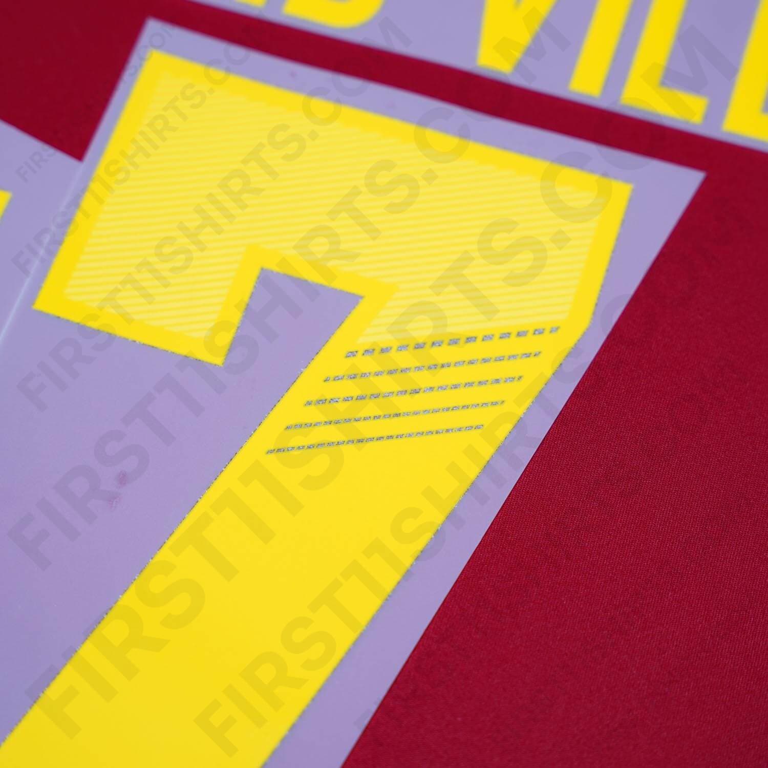 2012/13 Spain Home Name Set David Villa 7 (Repro)