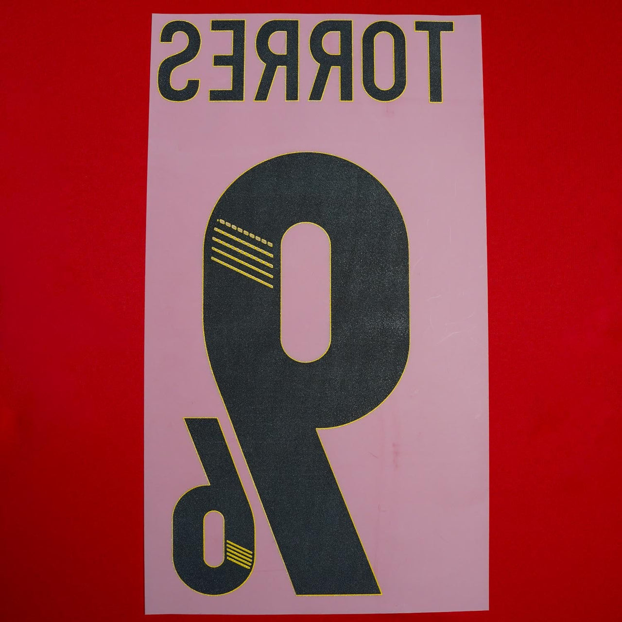 2012/13 Spain Home Name Set Torres #9 (Repro)