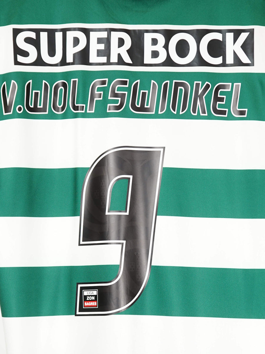 2012/13 Sporting Lisbon V. Wolfswinkel #9 Home Shirt (XL)