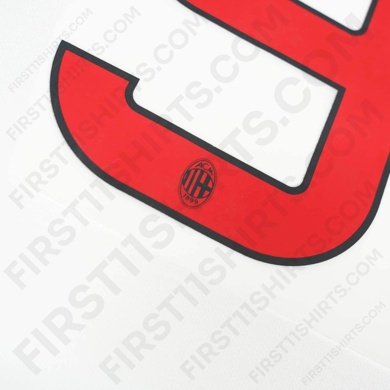 2013/14 AC Milan Away Name Set El Shaarawy 92 (Repro)