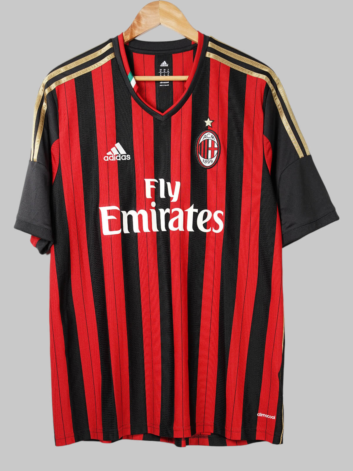 2013/14 AC Milan Kaka #22 Home Shirt (XL) Adidas | First11