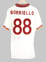 2013/14 AS Roma Borriello #88 Away Shirt Player Issue & Signed (XL)