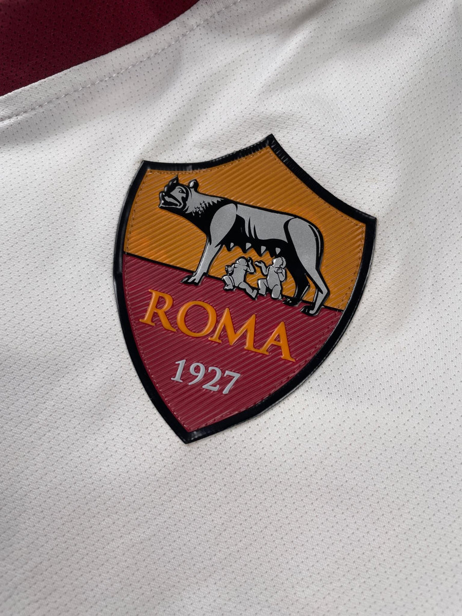 2013/14 AS Roma Borriello #88 Away Shirt Player Issue & Signed (XL)