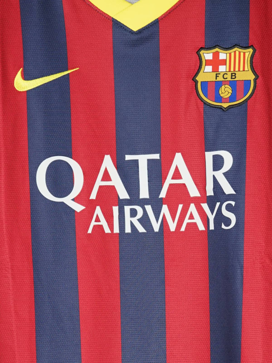 2013/14 Barcelona Neymar Jr #11 Home Shirt (XL)