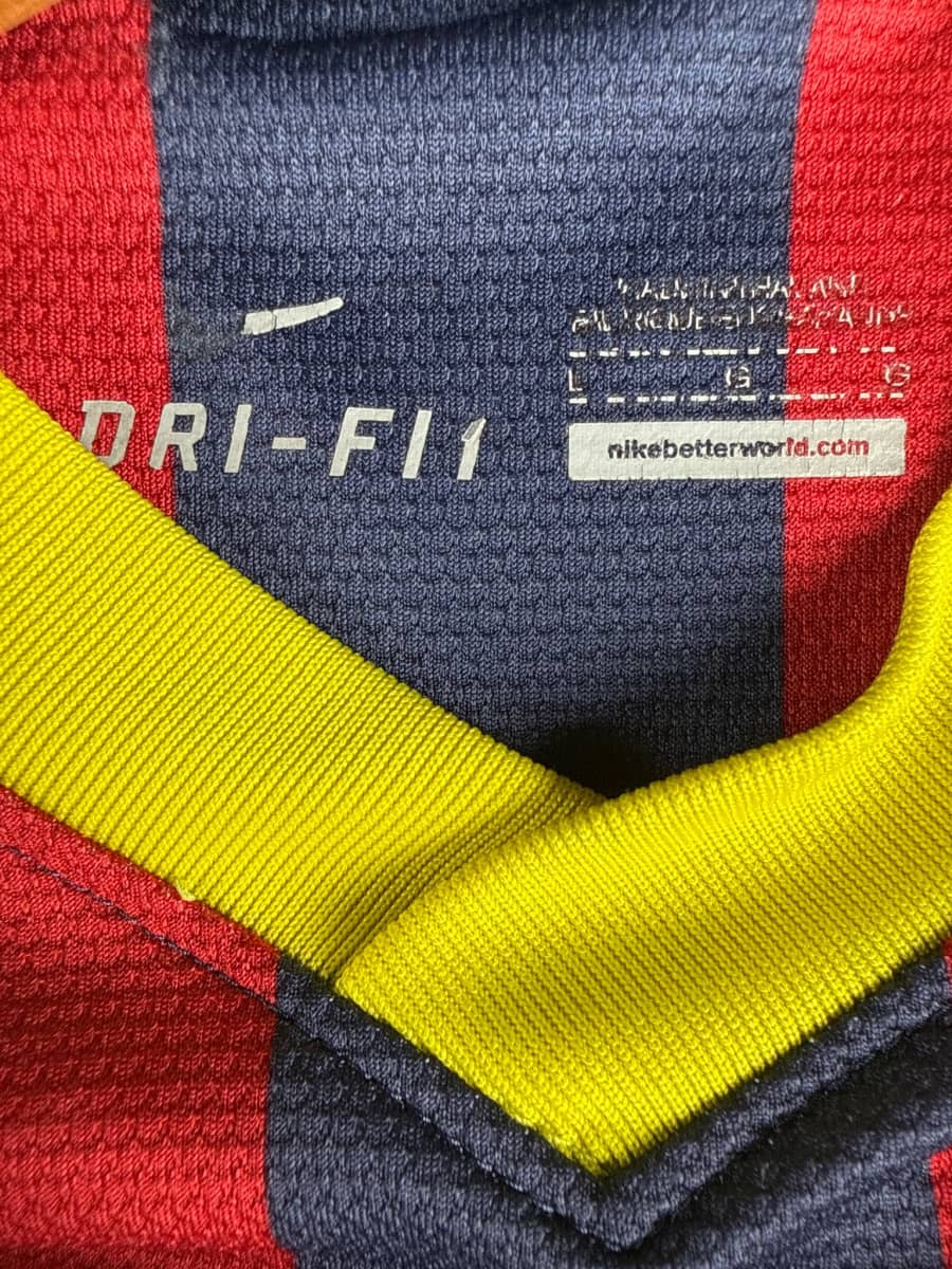 2013/14 Barcelona Xavi #6 Home Shirt (L)