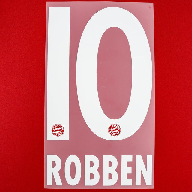 2013/14 Bayern Munich Home Name Set Robben #10 (Repro)