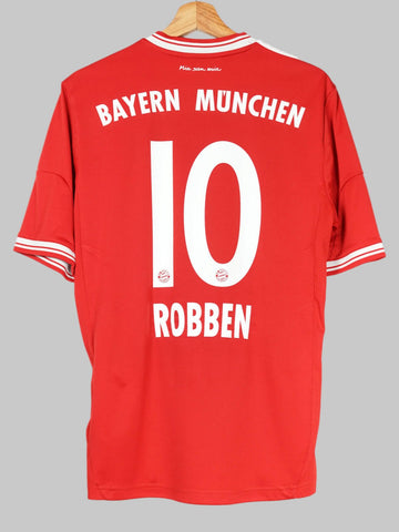 2013/14 Bayern Munich Robben #10 Home Shirt (M)