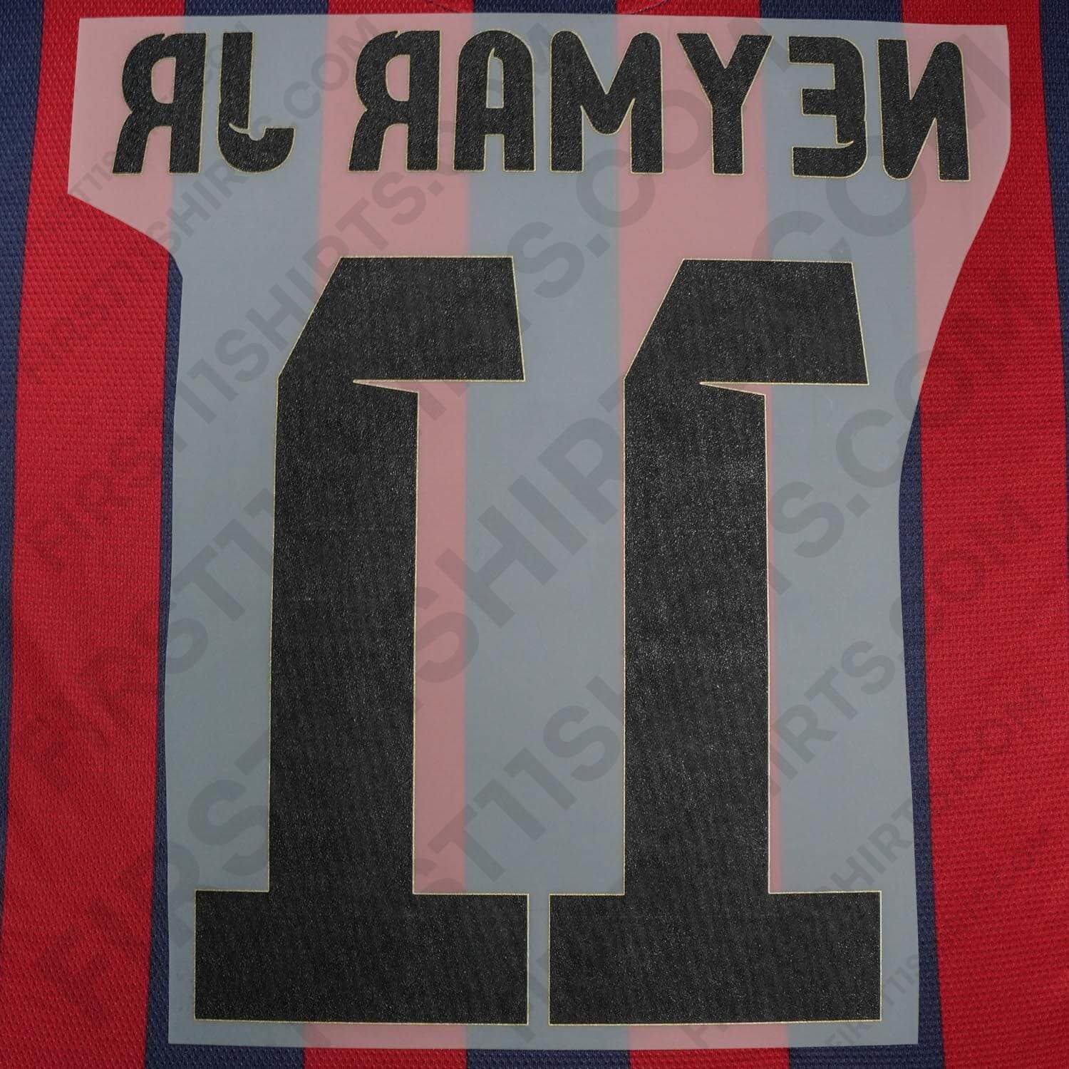 2013/14 FC Barcelona Home Name Set Neymar Jr 11 (Repro)