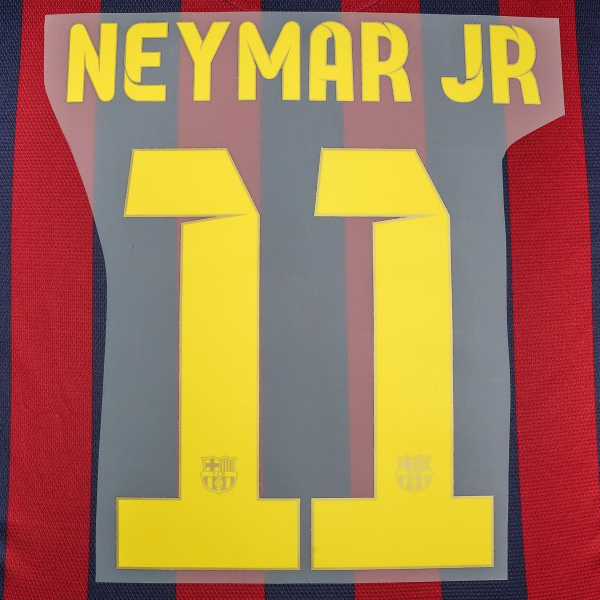 2013/14 FC Barcelona Home Name Set Neymar Jr #11 (Repro)