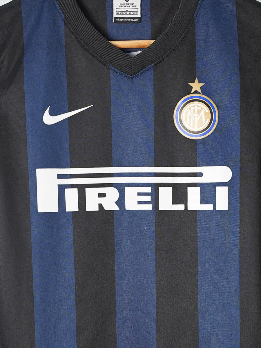 Inter Milan Home Shirt 2013/14 (L Kids)