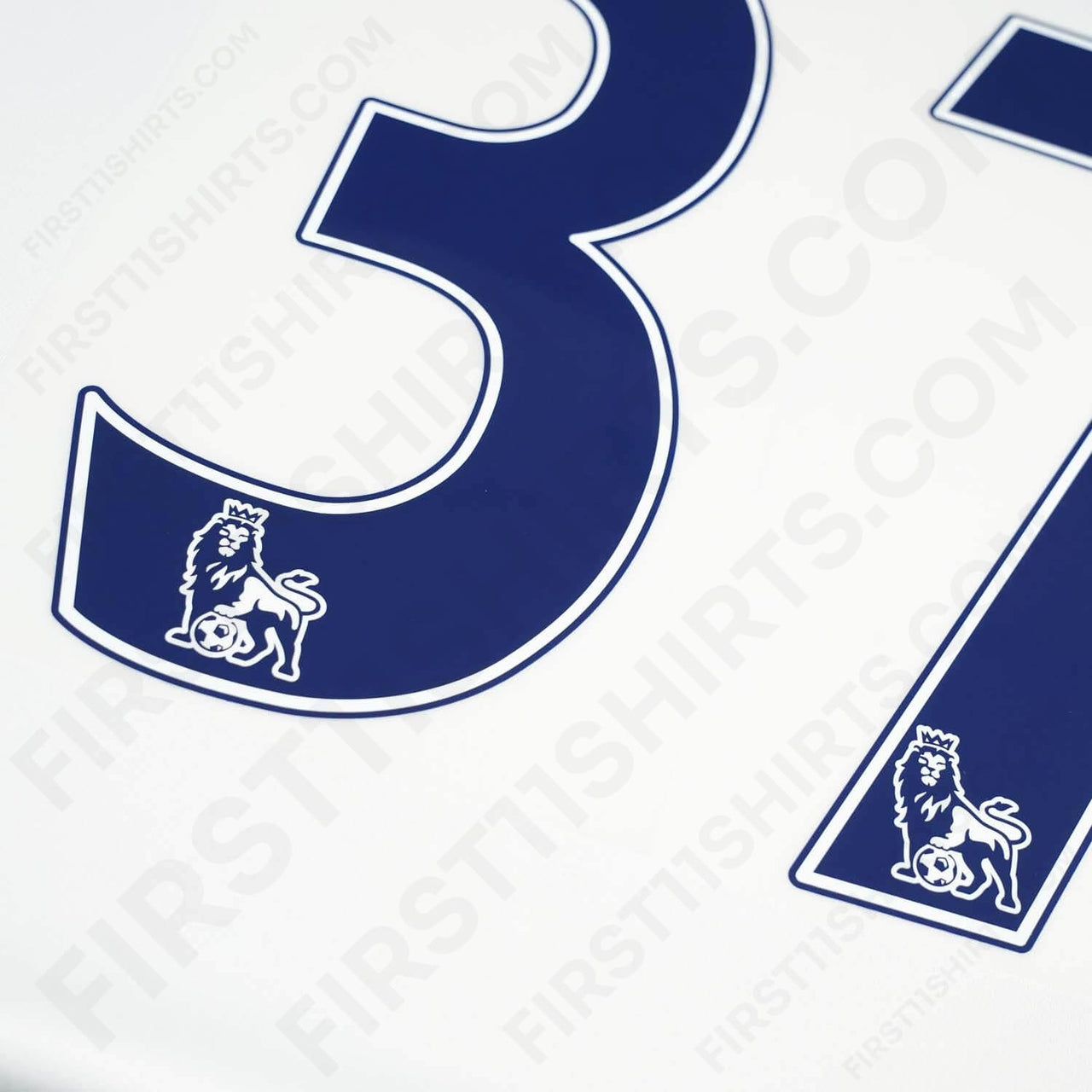 2013/14 Tottenham Hotspur Home/Away Name Set Kane 37 PS (Repro)