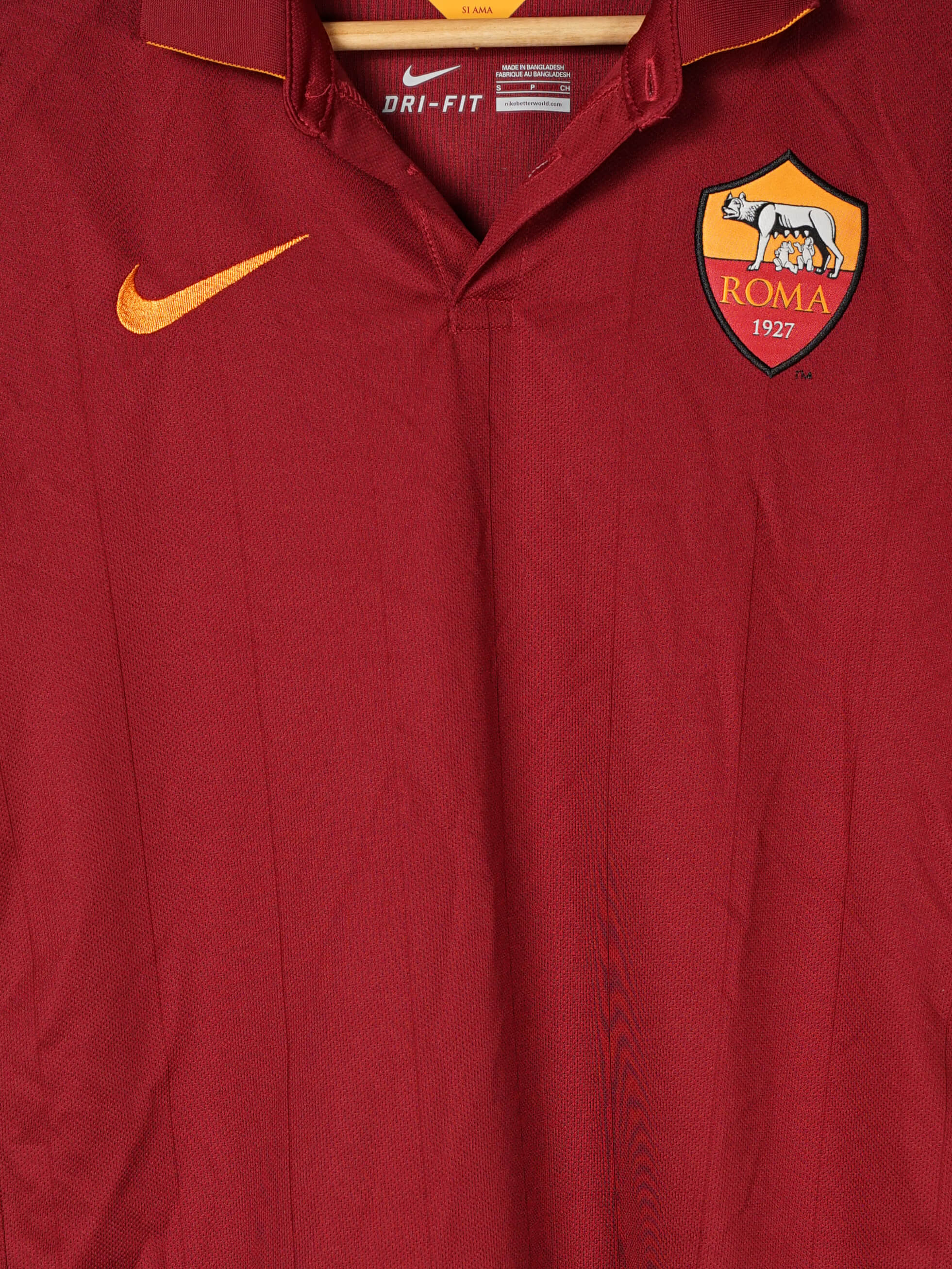 2014/15 AS Roma Doumbia #88 Home Shirt (S) Nike | First11