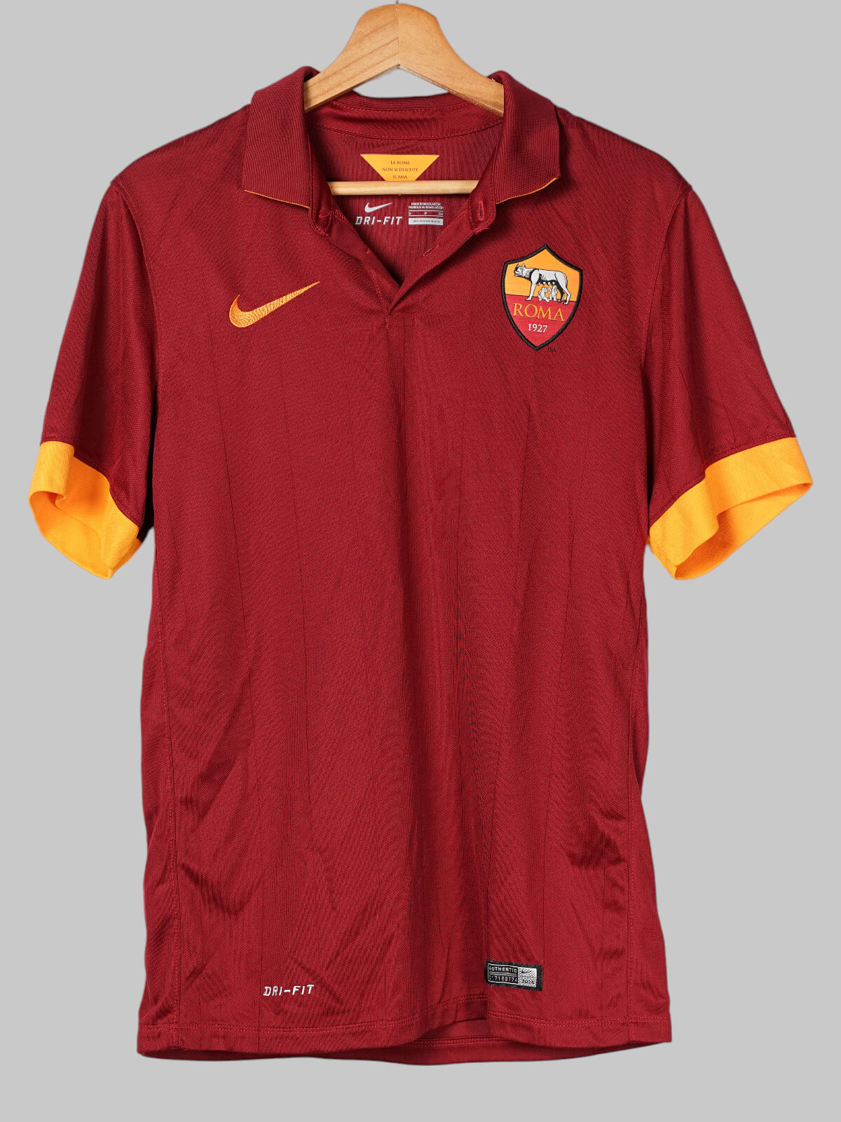 AS Roma 2014–15  Authentic NIKE 2014/15 AS Roma Doumbia #88 Home Shirt (S) Nike | First11