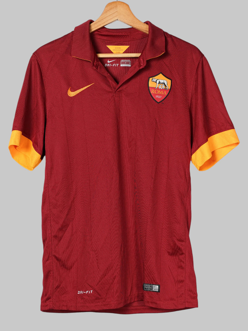 2014/15 AS Roma Doumbia #88 Home Shirt (S)