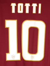 2014/15 AS Roma Totti #10 Home Shirt (L)