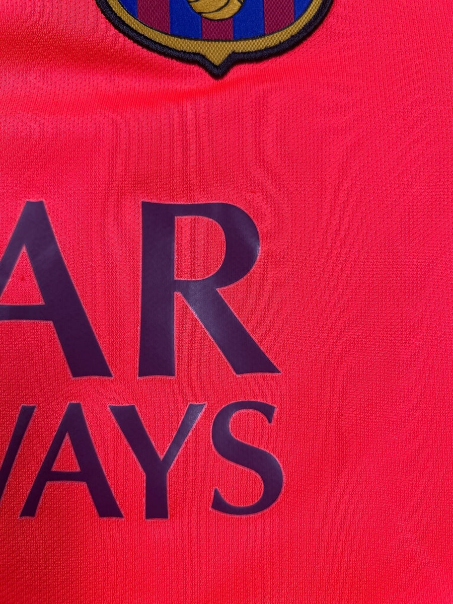 2014/15 Barcelona Neymar Jr #11 Away Shirt L/S (M)