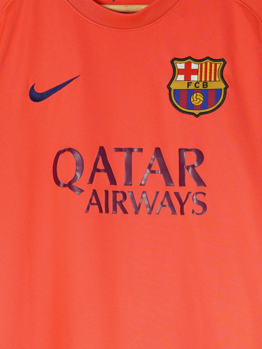 2014/15 Barcelona Suarez #9 Away Shirt (L)
