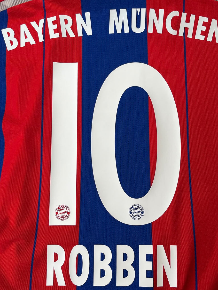 2014/15 Bayern Munich Robben #10 Home Shirt (L)