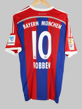2014/15 Bayern Munich Robben #10 Home Shirt (L)
