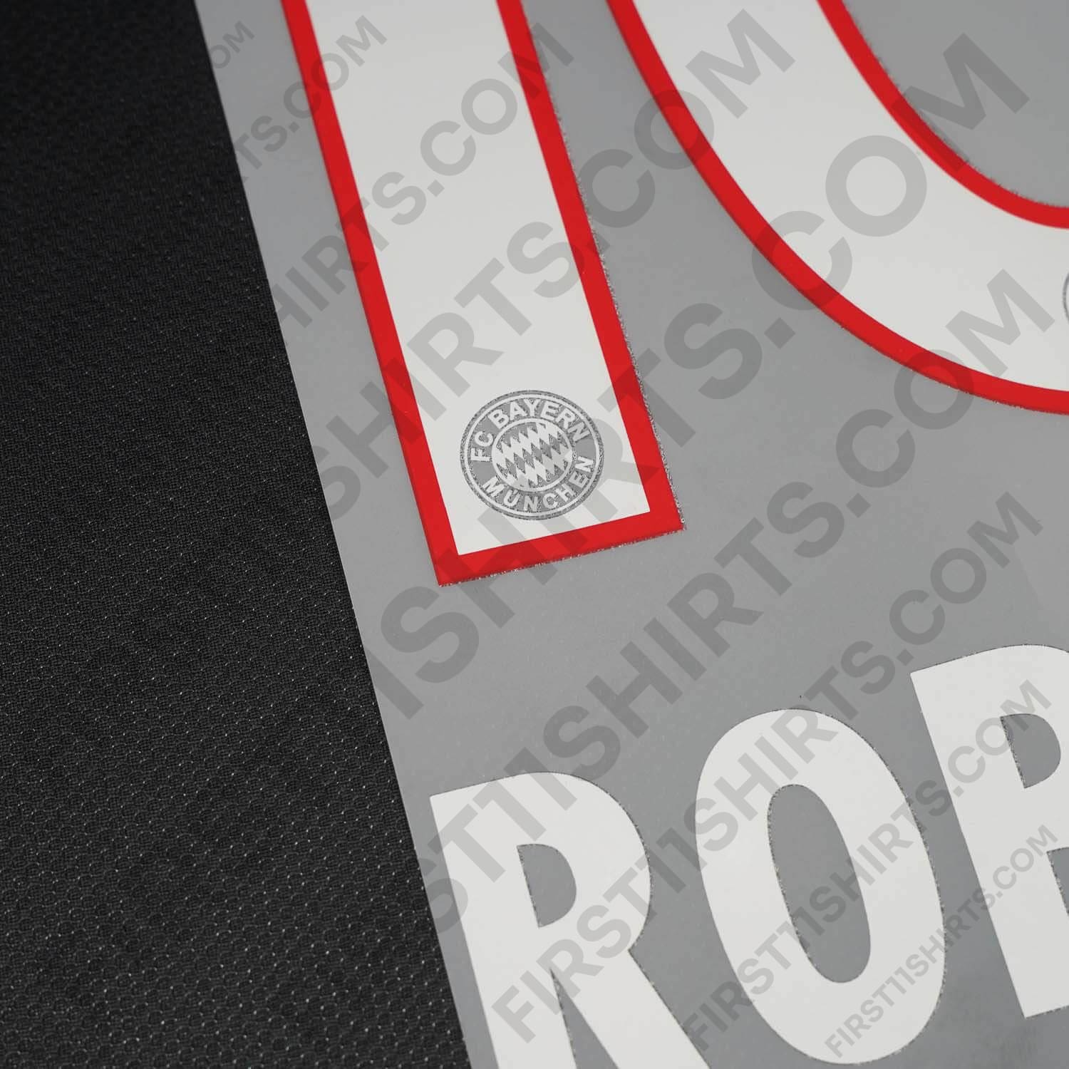 2014/15 Bayern Munich Third Name Set Robben 10 (Repro)