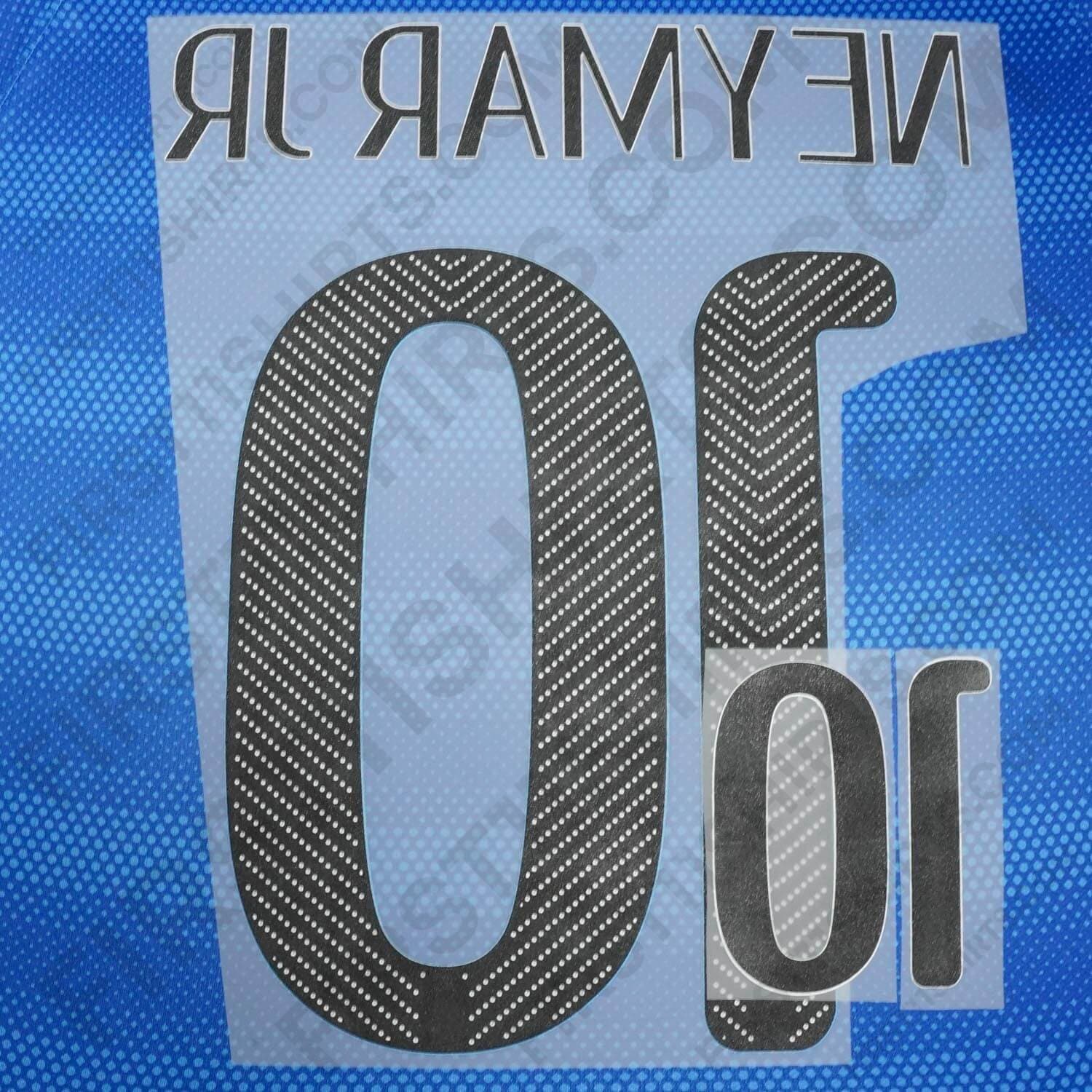 2014/15 Brazil Away Name Set Neymar Jr 10 (Repro)