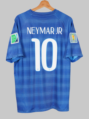 2014/15 Brazil Neymar Jr #10 Away Shirt (L)