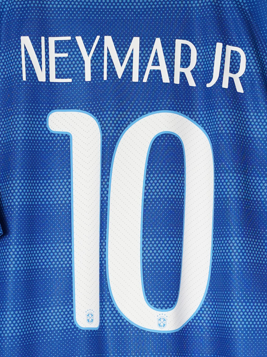 2014/15 Brazil Neymar Jr #10 Away Shirt (L)