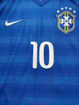 2014/15 Brazil Neymar Jr #10 Away Shirt (L)