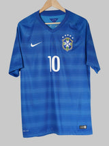 2014/15 Brazil Neymar Jr #10 Away Shirt (L)