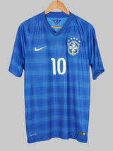 2014/15 Brazil Neymar Jr #10 Away Shirt (M)