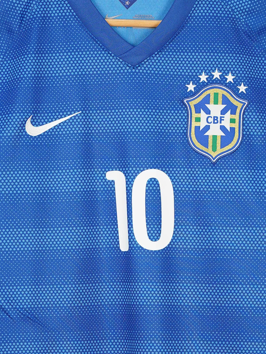 Brazil Away Shirt 2014/15 Neymar Jr 10 (M)