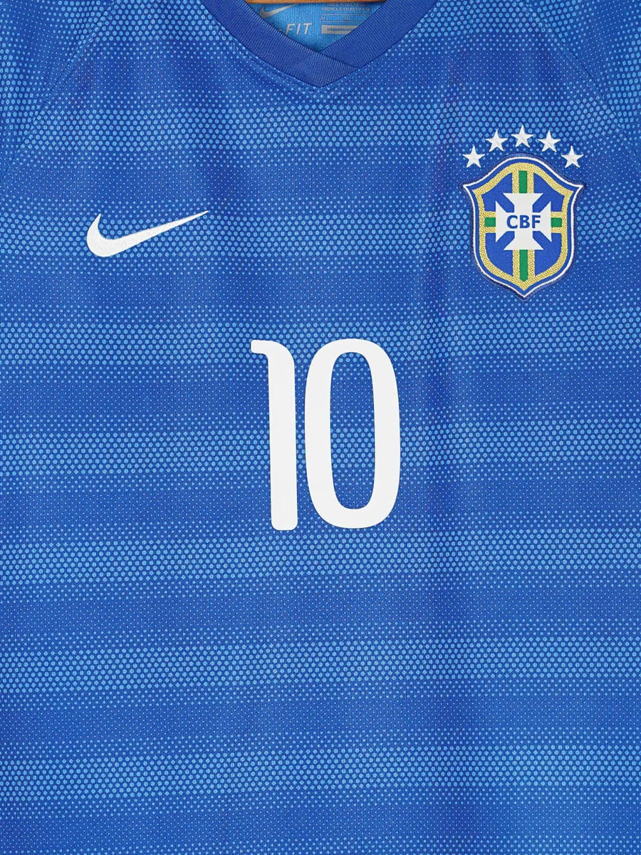Brazil Away Shirt 2014/15 Neymar Jr 10 (M Woman)