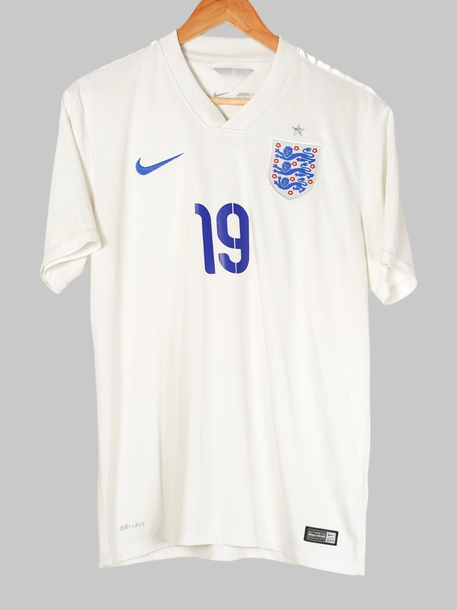 2014/15 England Vardy #19 Home Shirt (M)