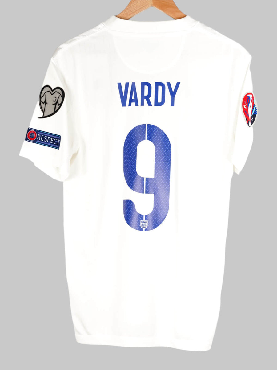2014/15 England Vardy #9 Home Shirt (M)