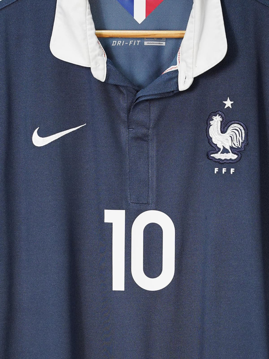 France Home Shirt 2014/15 Benzema 10 (XL)