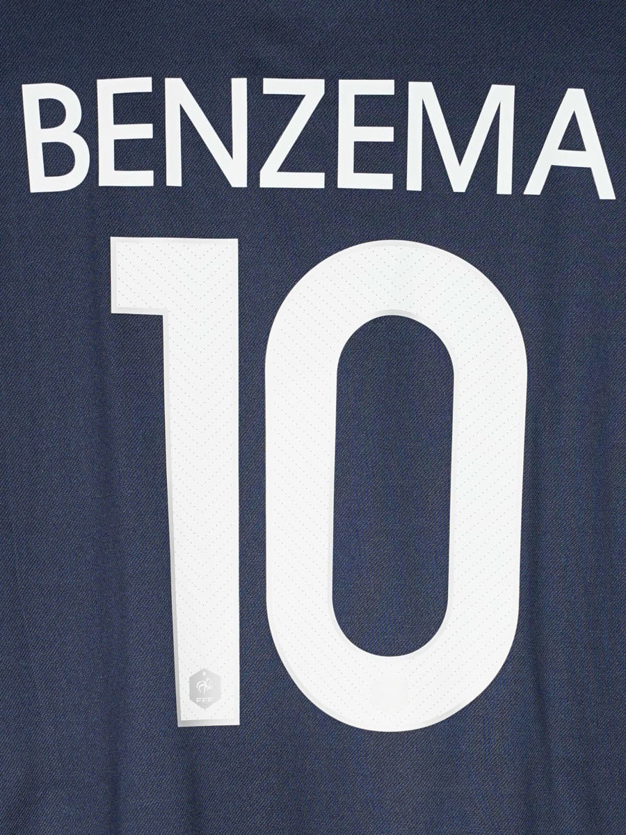France Home Shirt 2014/15 Benzema 10 (XL)
