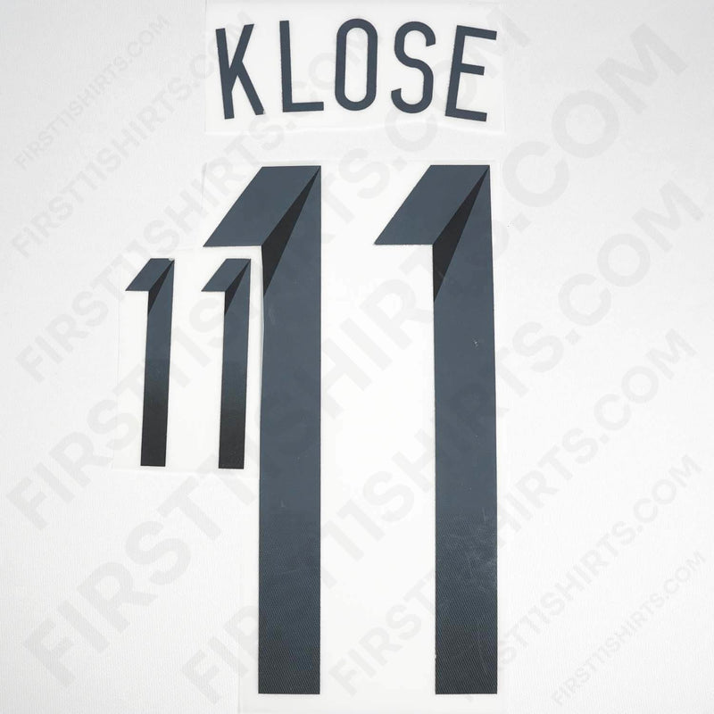 2014/15 Germany Home Name Set Klose 11
