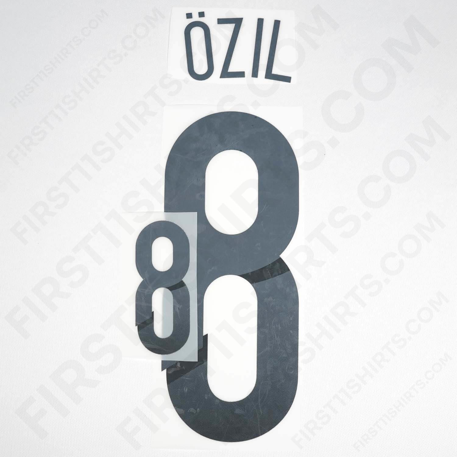 2014/15 Germany Home Name Set Ozil 8 (Repro)