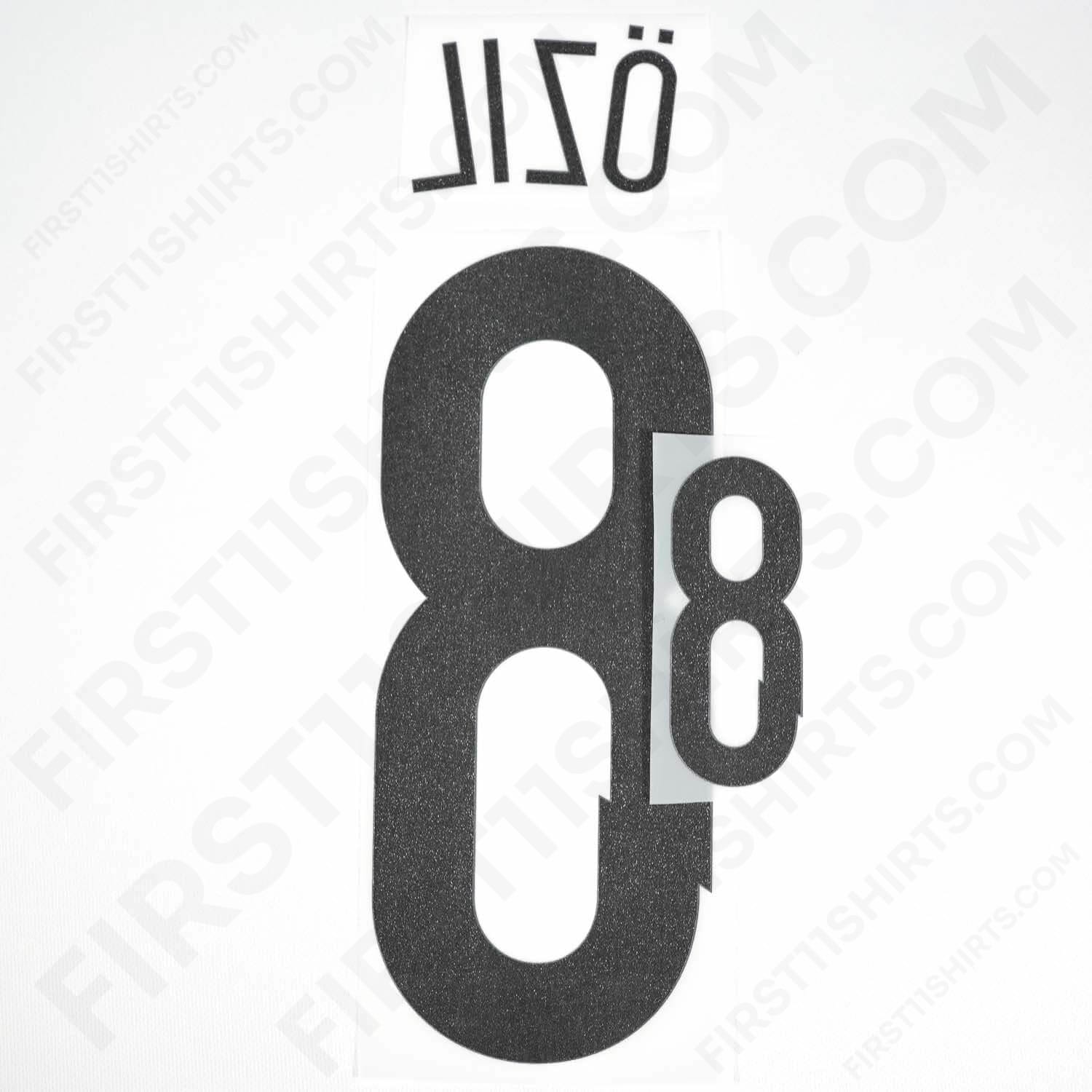 2014/15 Germany Home Name Set Ozil 8 (Repro)