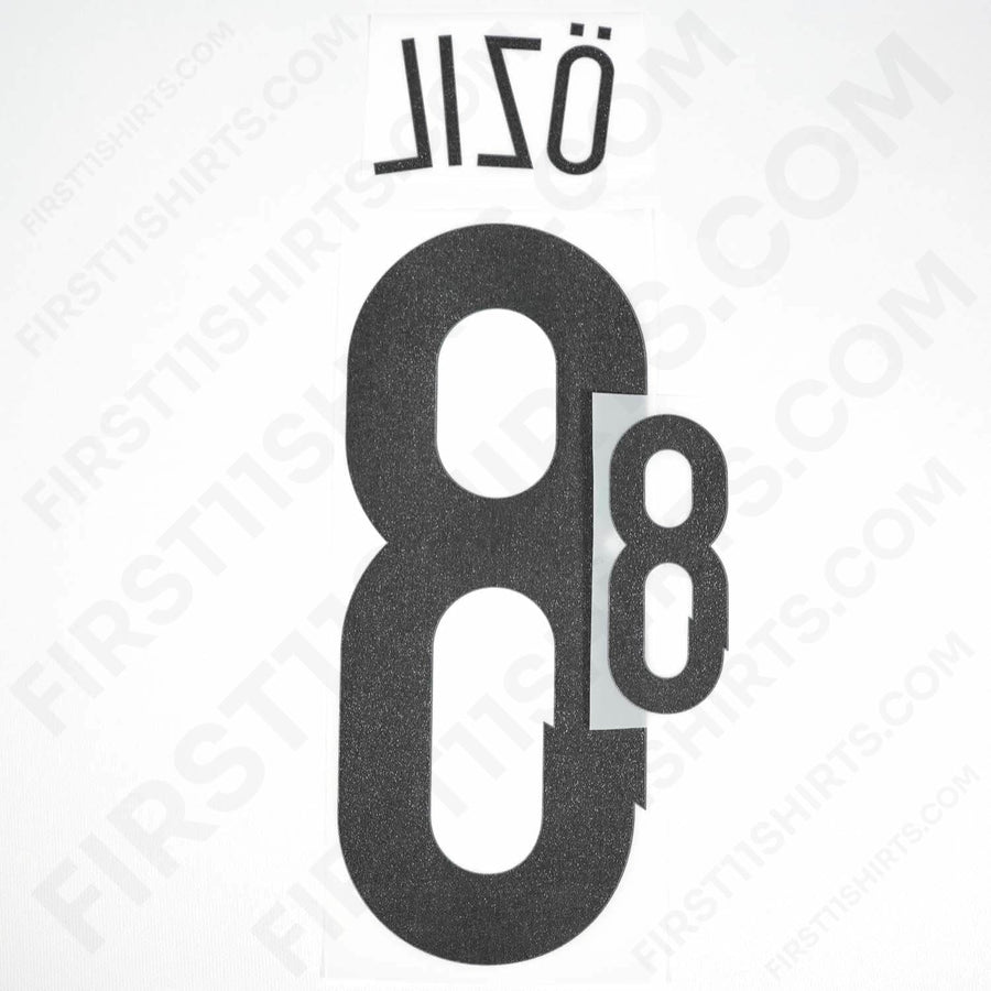 2014/15 Germany Home Name Set Ozil 8 (Repro)