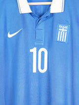 2014/15 Greece Karagounis #10 Away Shirt Player Issue (L)