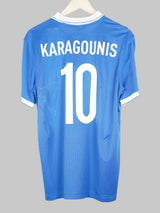 2014/15 Greece Karagounis #10 Away Shirt Player Issue (L)