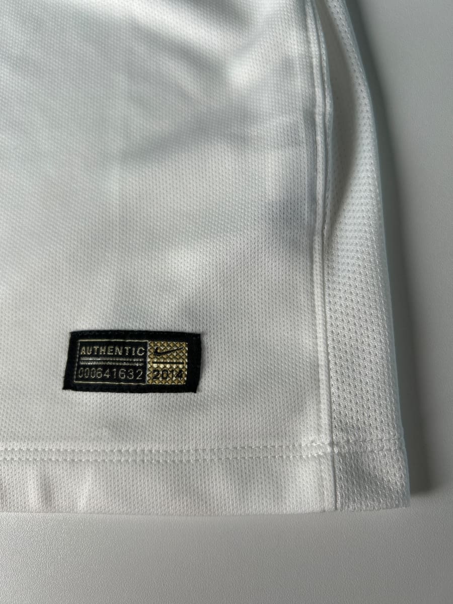 2014/15 Greece Karagounis #10 Home Shirt Player Issue (L)