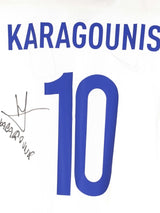 2014/15 Greece Karagounis #10 Home Shirt Player Issue (L)