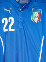2014/15 Italy Insigne #22 Home Shirt (L)