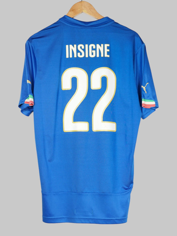 2014/15 Italy Insigne #22 Home Shirt (L) Puma