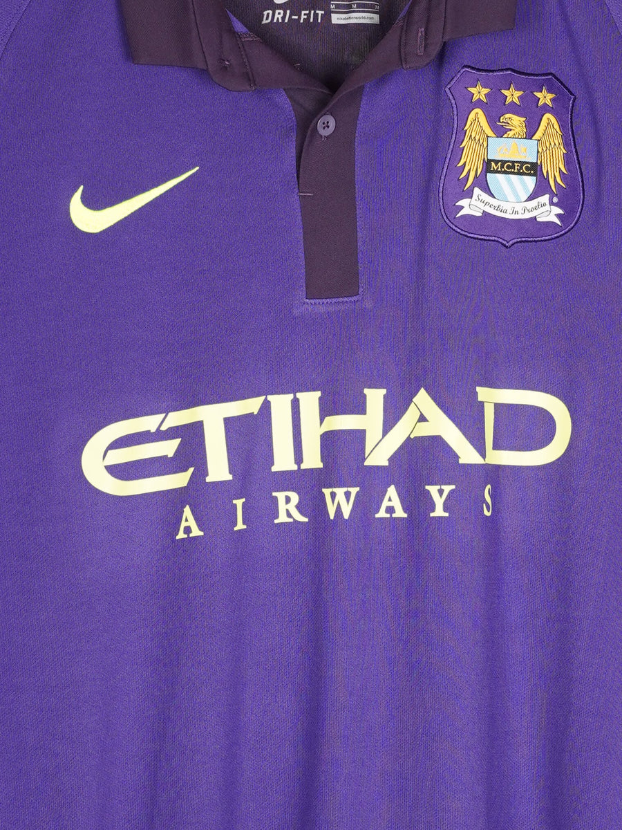 2014/15 Manchester City Jovetic #35 Third Shirt (M)