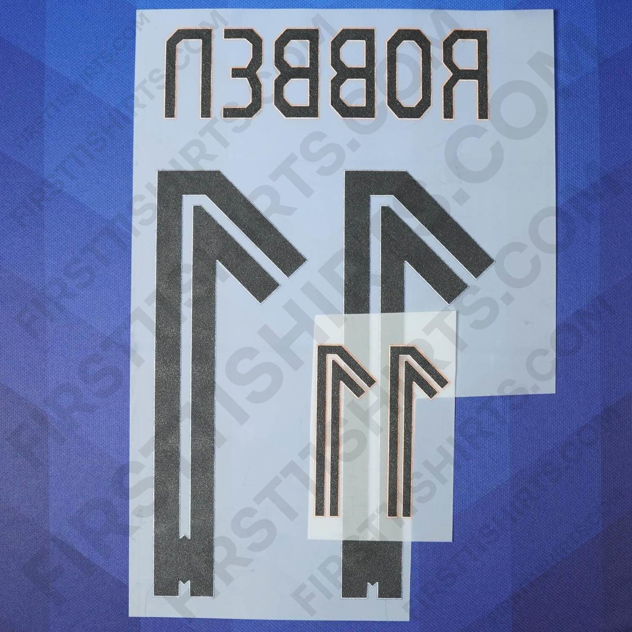 2014/15 Netherlands Away Name Set Robben 11 (Repro)