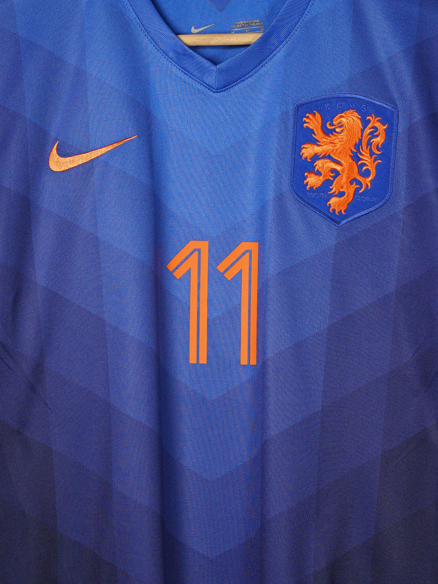 2014/15 Netherlands Robben #11 Away Shirt (M)